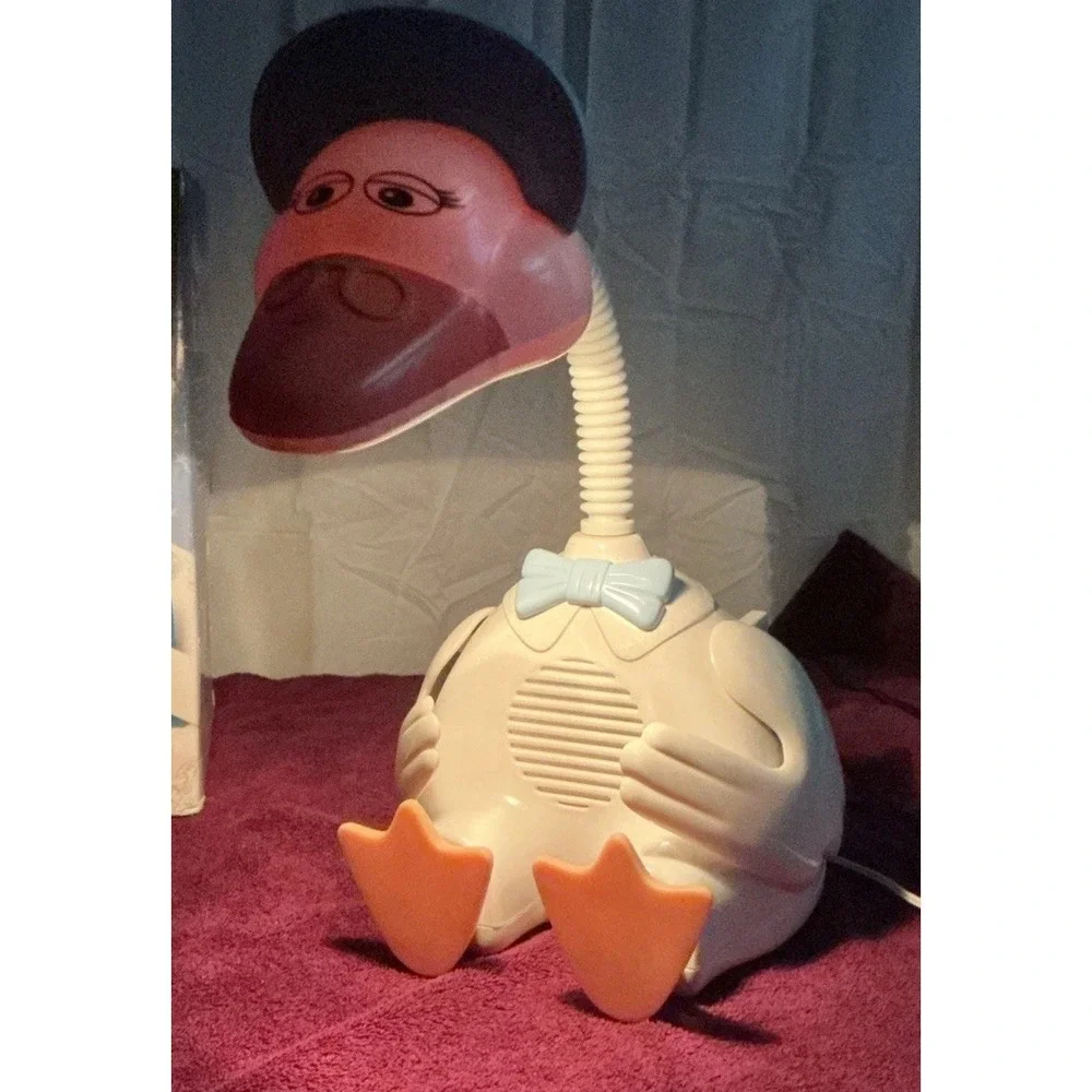 Vintage 1992 Safe & Sound‎ Mother Goose Storyteller Lamp Light, Works